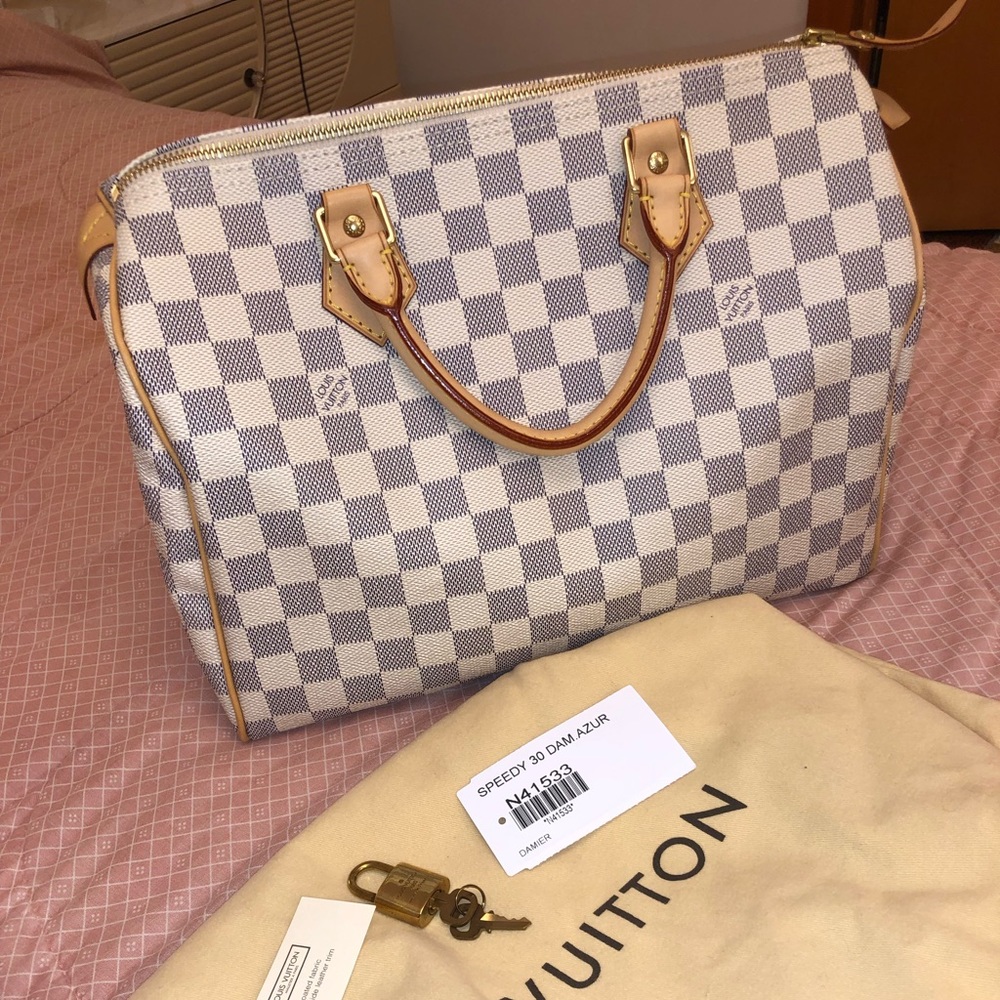 Speedy Damier Azur